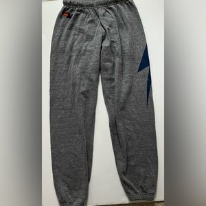 aviator nation lightning bolt sweatpants